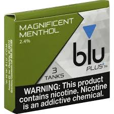 Blu Plus Menthol 2.4% - 5pk