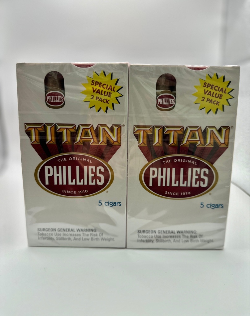 Phillies Titan Cigar Special Value - 2pk - 10x10