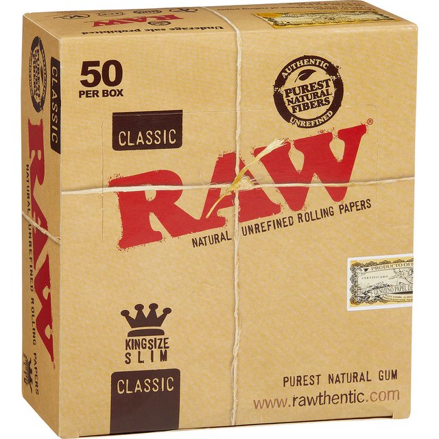 Raw Paper Classic King Size Slim