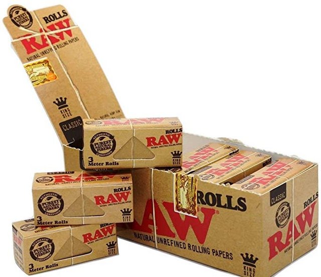Raw Rolls King Size Classic - 3M/12ct
