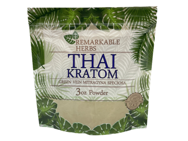 Remarkable Herbs Green Vein Thai 3oz Powder