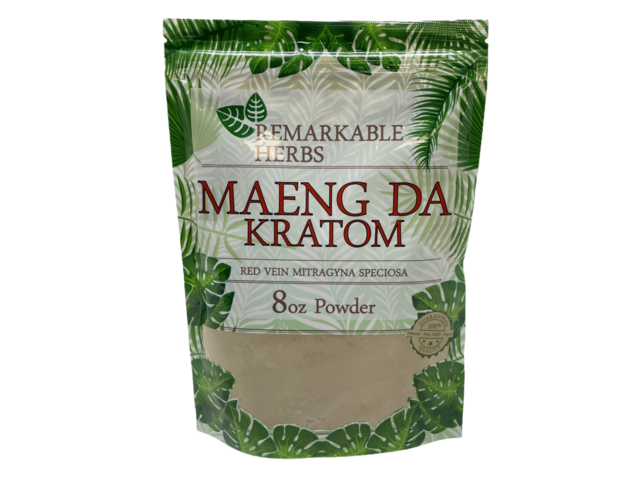 Remarkable Herbs Red Vein Maeng Da 8oz Powder
