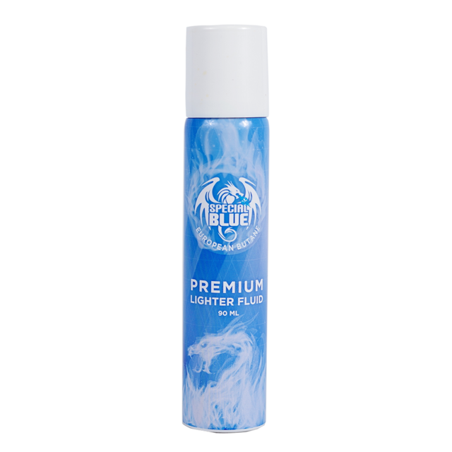 Special Blue 90 ml Butane Lighter Fluid - 12ct Box
