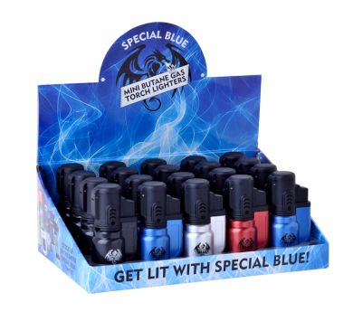Special Blue Bullet Metal Lighter - 20ct