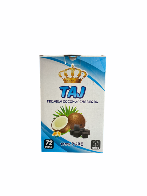 Taj Premium Coconut Charcoal 72ct