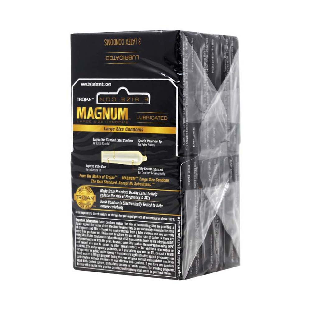Trojan Magnum 6/3ct - Regular Black #210