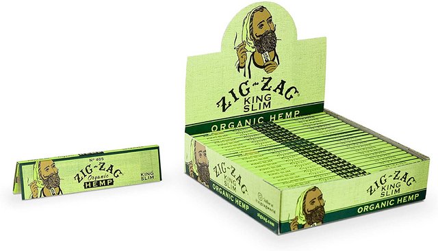 ZigZag Paper Hemp - King Size 24ct Organic
