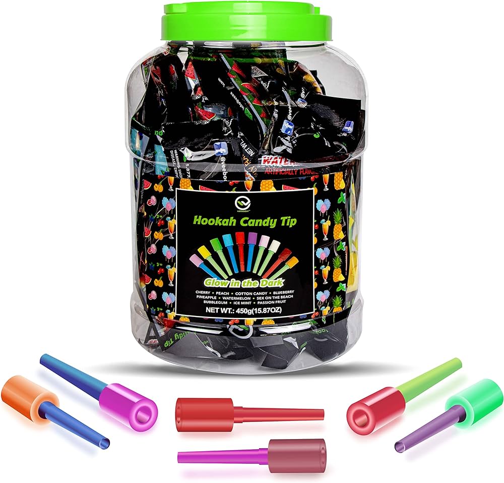 Deezer Lollipop Candy Hookahs Tip - 50ct