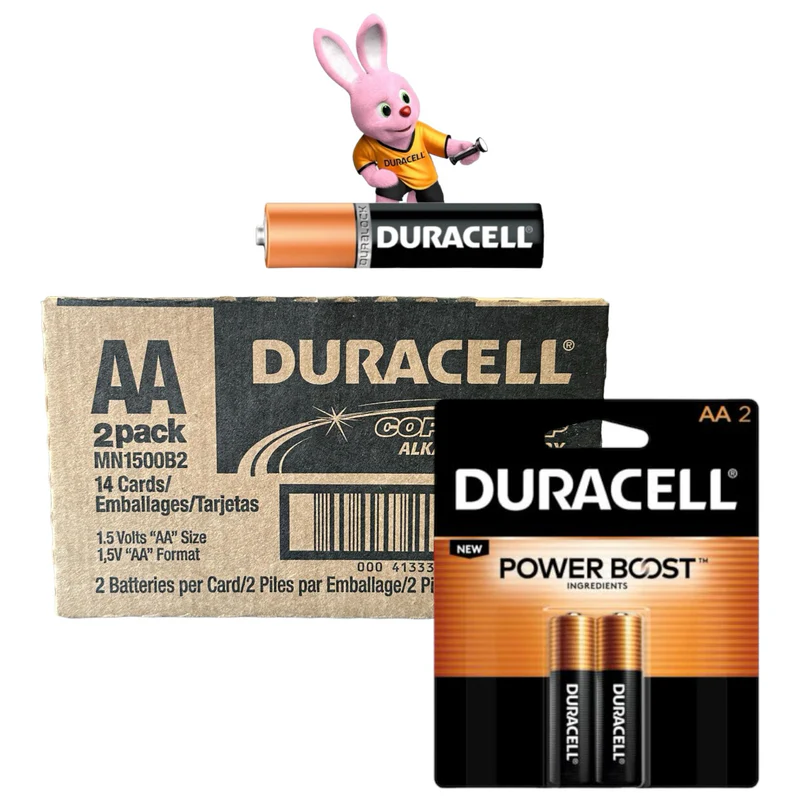 Duracell AA 14/2pk COPPERTOP