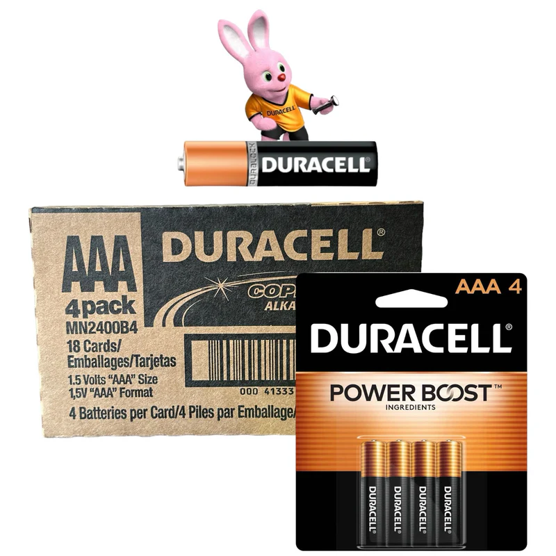 Duracell AAA PAK8/4pk CopperTop