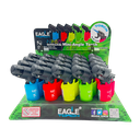 Eagle Angle Single Torch Lighter - PT116BN - 20ct