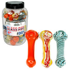 Glass Pipe P- 9073 40ct Jar