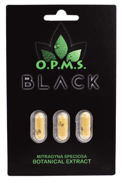 OPMS BLACK 3ct Pill - Single Pack