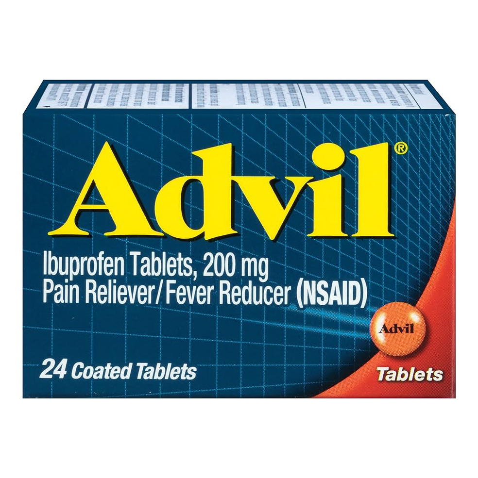 Advil 200mg Coated Tablets/Capsules - 24ct