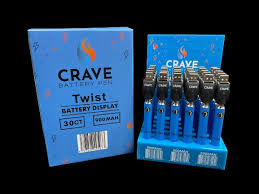 CRAVE Twist Battery Display - 30ct