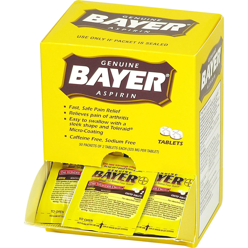 Bayer Aspirin - 50/2ct Box