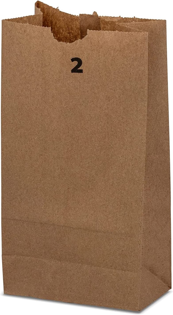 KAV - Brown Paper Bags #2 500 Count
