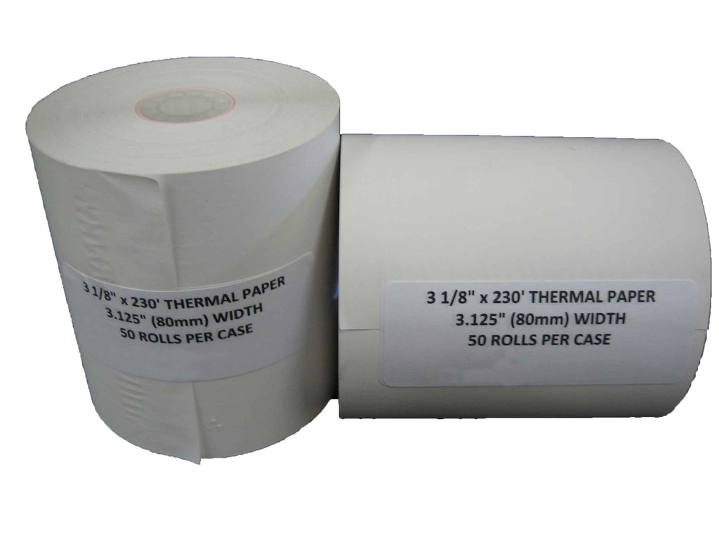 KAV Thermal Roll - 80MM - 3 -1/8th - 230FT