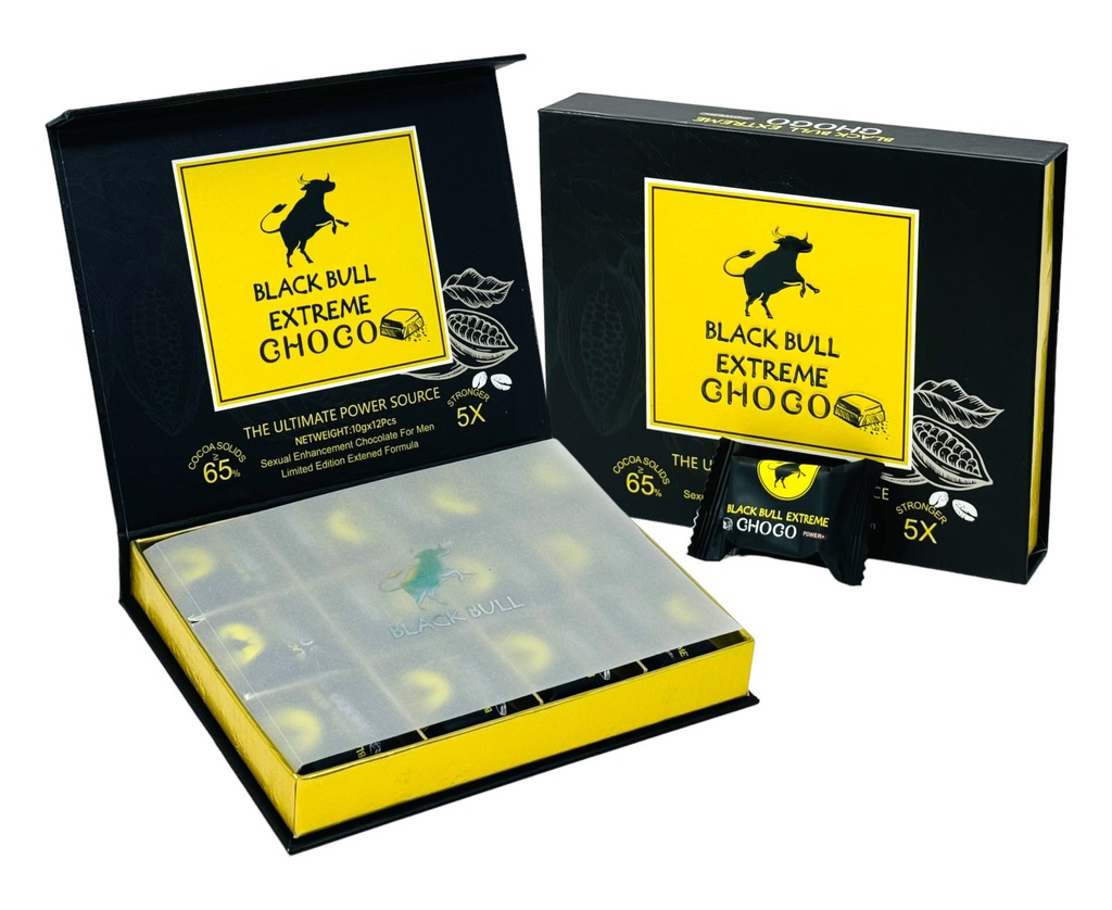 Black Bull Extreme Choco 1og*12Pcs