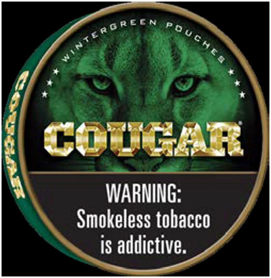 Cougar Pouches Wintergreen 5ct