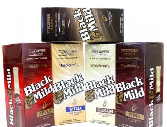 Black & Mild Single Original Wood  Tip  25ct