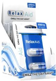 Relax Aid Chill 600mg 2ct 6pack