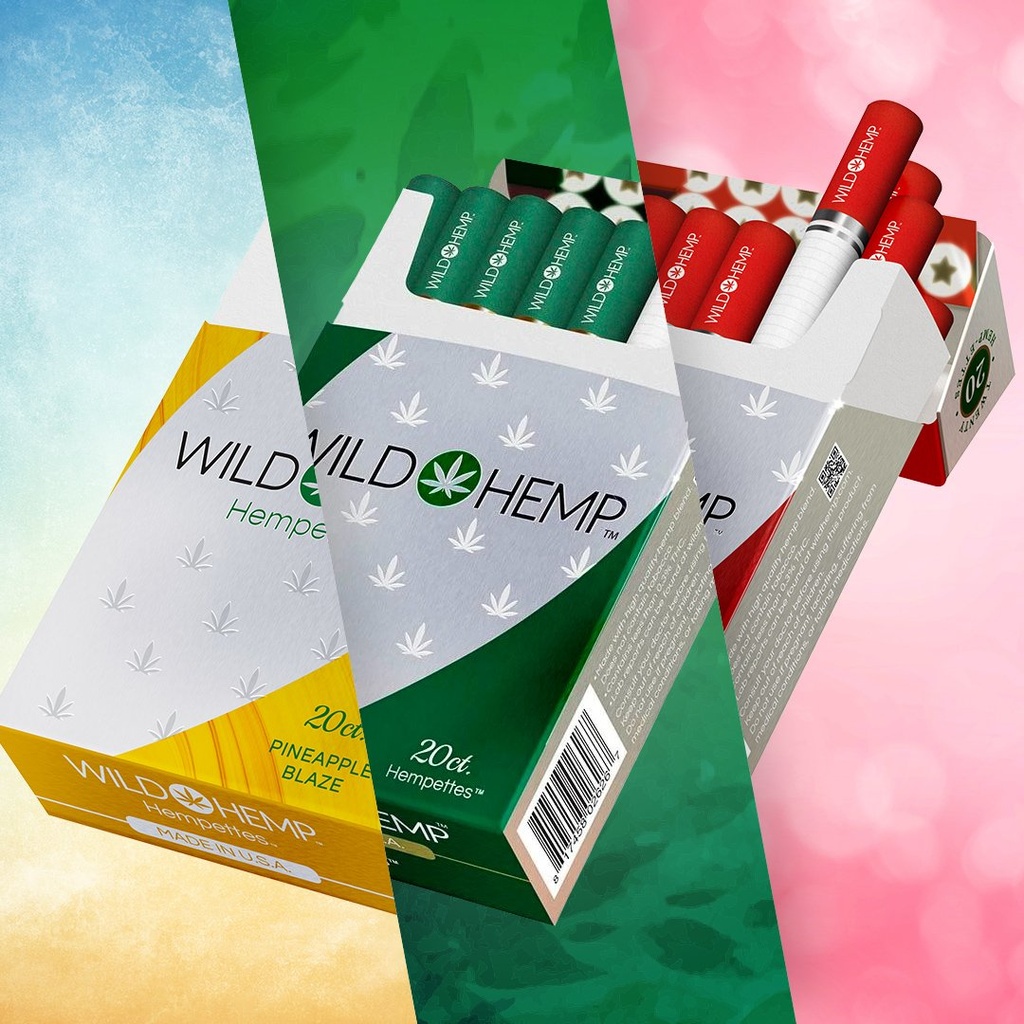 Wild Hemp Hampettes 20ct Box of 10