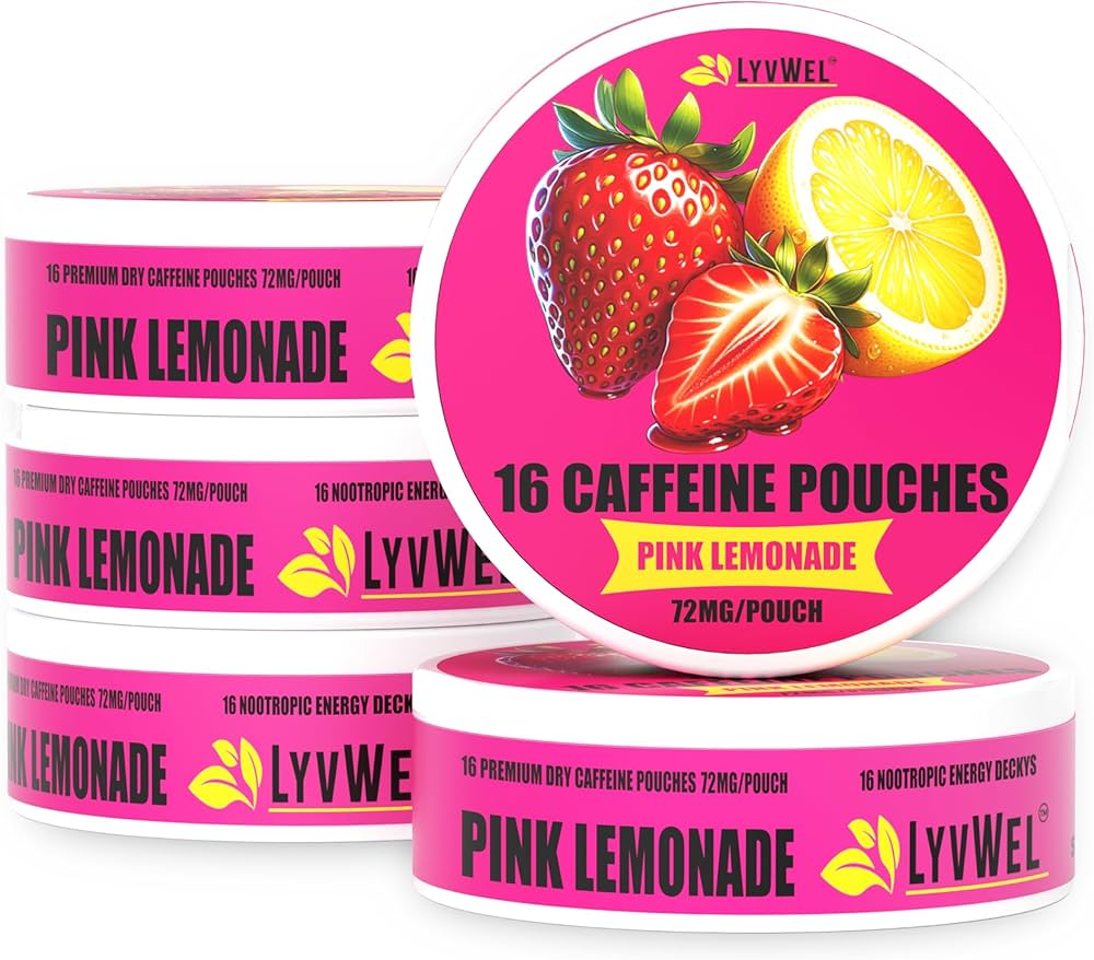 CAFFEINE IN A  NICOTINE POUCH (TOBACCO FREE) 5 CT