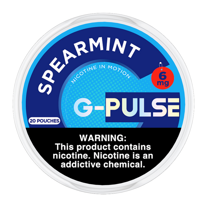 G-Pulse Nicotine Pouches 6mg - 5CT