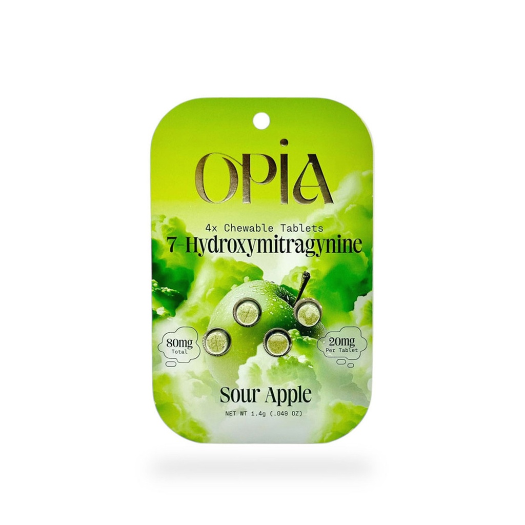 OPIA  80MG 7-HYDROXY-MITRAGYNINE  4ct Pill 10- Pack