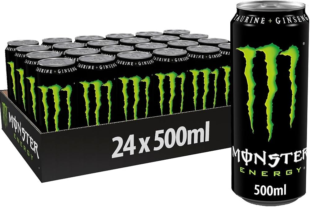 MONSTER ENERGY DRINK 24pk / 500ml
