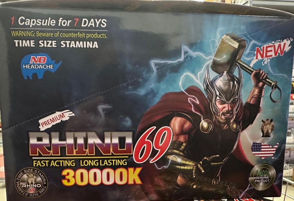 Rhino 69 30000K - 24ct (DOBUBLE)