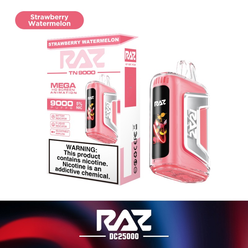Raz TN 9000 Puffs 5ct 