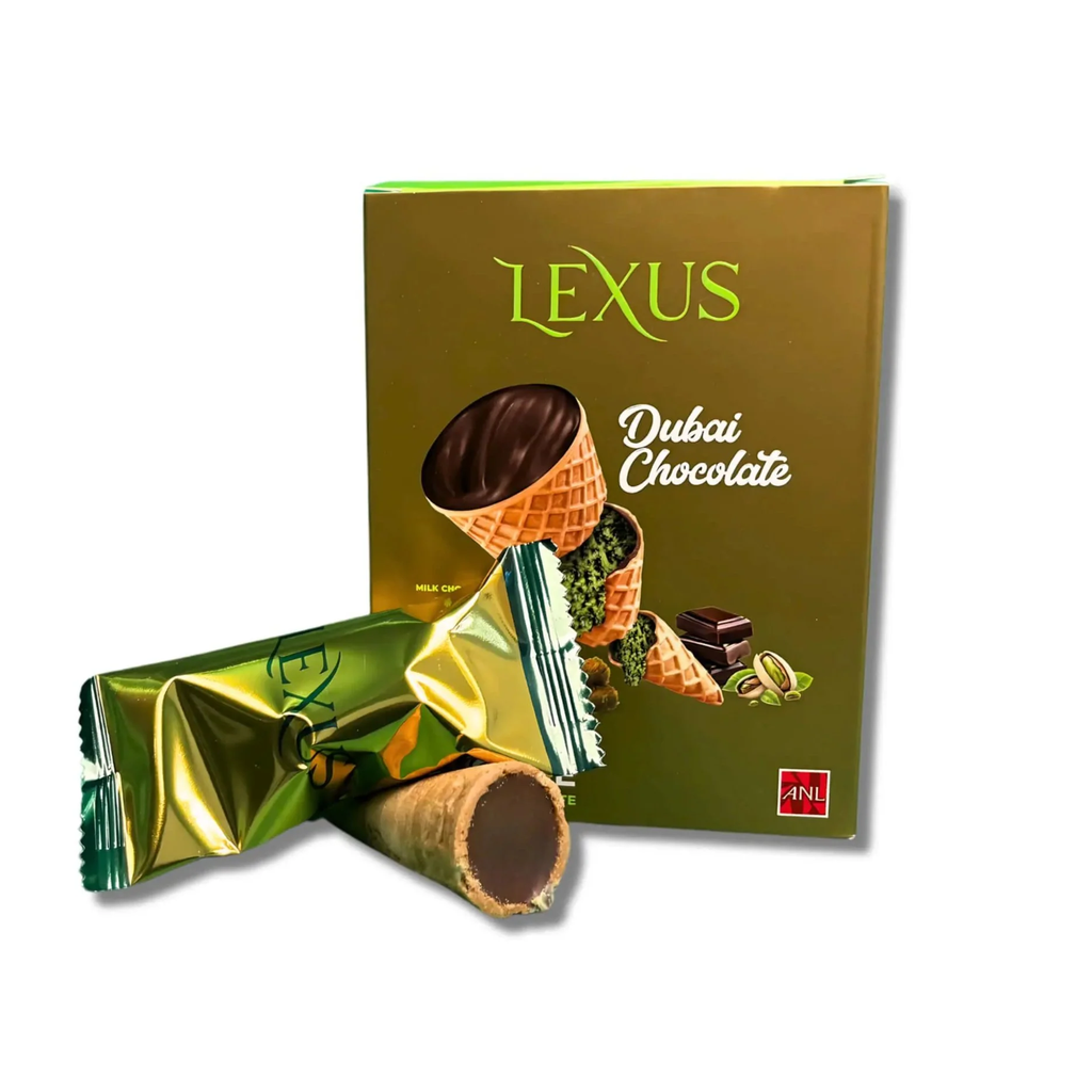LEXUS DUBAI CHOCOLATE CONES 10 CT
