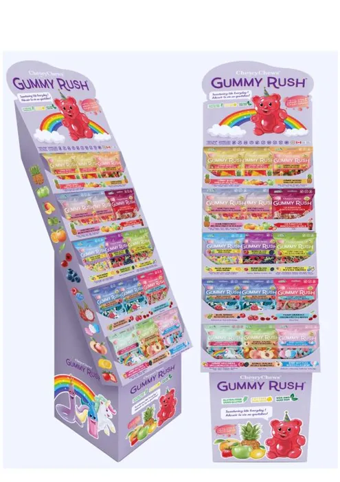 GUMMY RUSH DISPLAY 120 ct