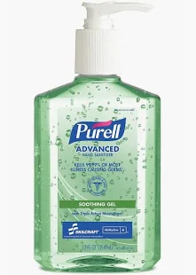 PURELL HAND SANITIZER SOOTHING GEL PUMP 8 Oz