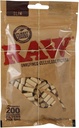 RAW PRE -ROLLED TIPS  200 ct BAG